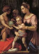 Andrea del Sarto Holy Family with St. John young oil on canvas